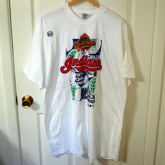 cleveland indians world series tee shirt